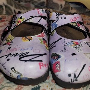 Birkis Paris print size 36, us 5